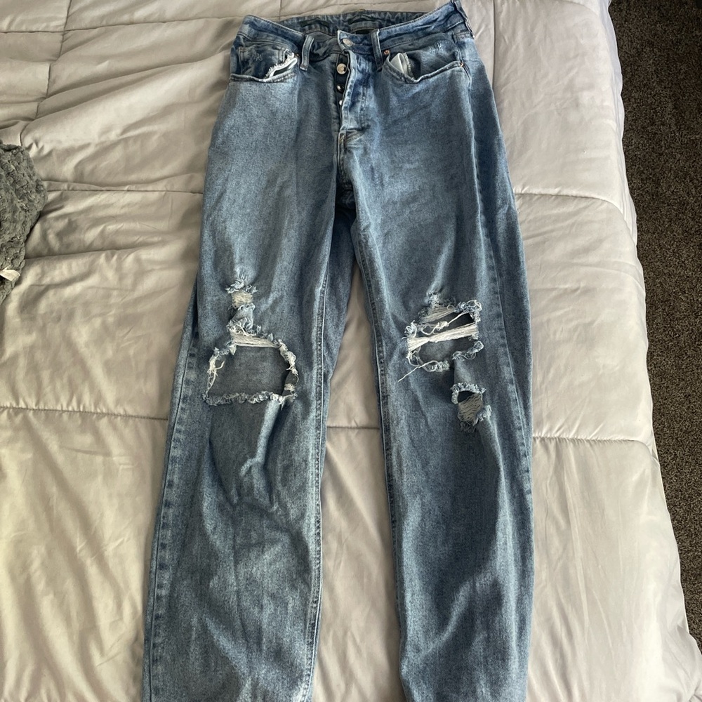 Straight Leg Jeans